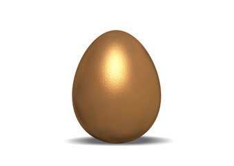 3d model Golden egg