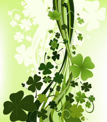 Fototapeta na wymiar design for the St. Patrick's Day