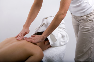 Fototapeta na wymiar Massage therapy