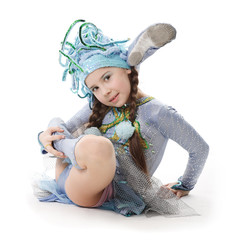 Devochka - an actor of the circus