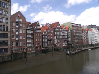 Kleiner Teil der Hamburger Altstadt