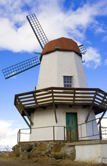 Weathered windmill