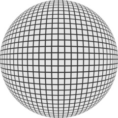 vecteur série - boule à facette disco