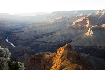Fototapeta na wymiar Grand Canyon Mohave Point Arizona USA