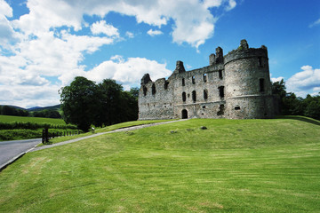 Balvenie Castle, nahe Dufftown, Schottland