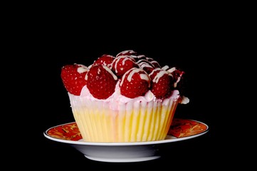 Raspberry Cupcake