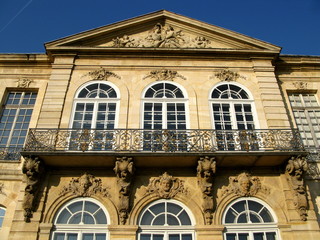 Fototapeta na wymiar Détail de la façade du musée Rodin, Paris
