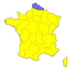 Obraz premium Nord-Pas de Calais