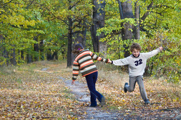 Kids playing