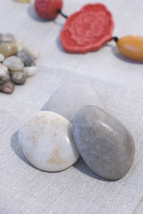 Fototapeta na wymiar zen stones concept