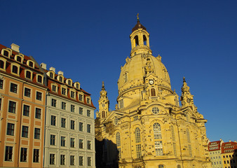 Fototapeta na wymiar Dresden Frauenkirche 14
