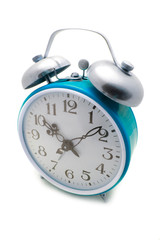 Cyan alarm clock