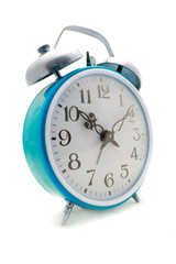 Cyan alarm clock