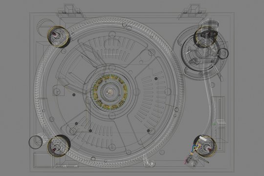 Turntable topview