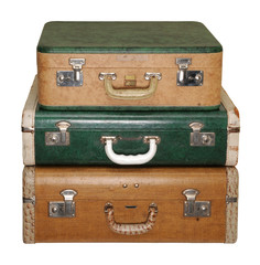 Three Vintage Travel Cases