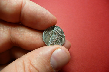 Ancient Coin of Mithridates II
