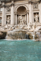 Fototapeta na wymiar Trevi Fountain, Rome