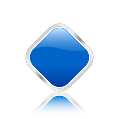 rhomb icon blue