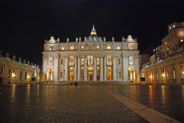 Fototapeta na wymiar St.Peter Square, Vatican