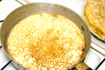 Golden diet pancakes