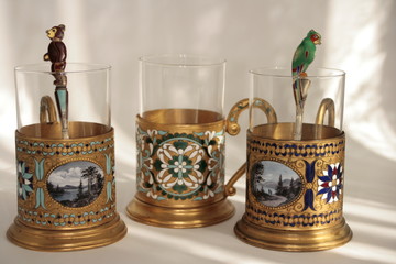 Russische Teegl&auml;ser