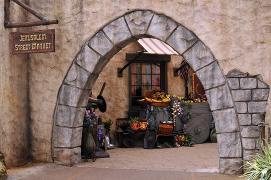 Entry to Jerusalem Street Market