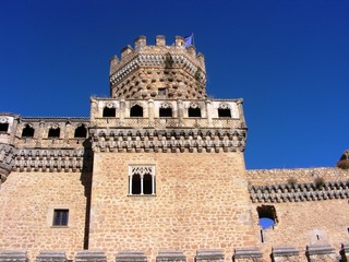 Castillo de Manzanares el Real (Vista detalle)