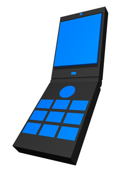 recommend clip art: Clamshell Phone