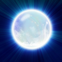 Fototapeta premium Crystal ball