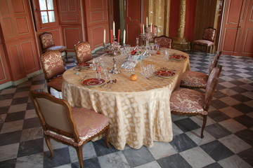 Salle à manger du château de Villandry