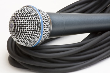 Professional microphone and cable