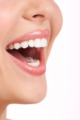  woman smile
