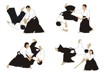 Aikido - obrazy, fototapety, plakaty