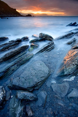 Rocas en el mar