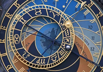 Fototapeten The astronomical clock © Gary