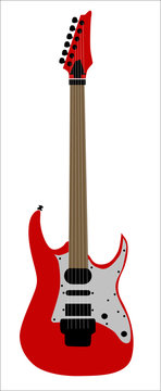Guitarra roja