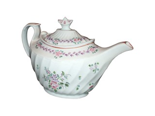 A Nicely Decorated China Tea Pot.