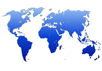 Fototapeta na wymiar Mapa Świata