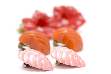 costume jewellery macro