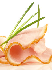 Schinken mit Schnittlauch