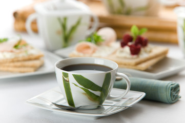 Hot coffee