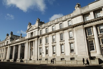 Fototapeta na wymiar Budynków Dublin, rządowe 3