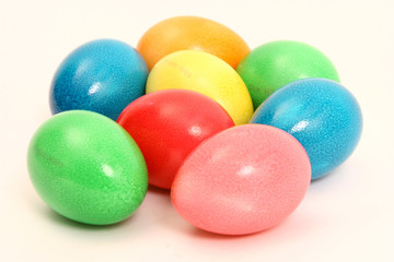 Farbige Ostereier