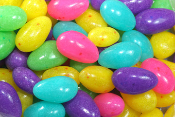 Fototapeta na wymiar Easter Jelly Beans
