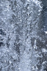 Obraz na płótnie Canvas Drops of water, sparks
