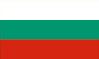 Drapeau bulgare True colors