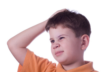 The Little boy has