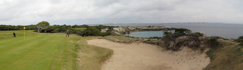 Fototapeta na wymiar Golf (Corse du sud)