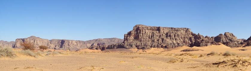 Fototapeta premium 0ued In Djanen - Tadrart Algérienne