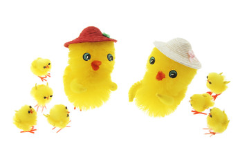 Toy Easter Chicks